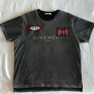 Givenchy fishnet T-shirt